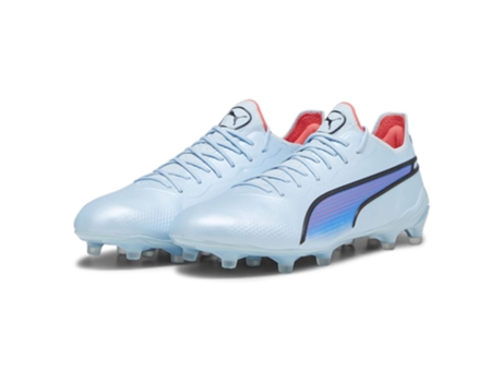 Botas de fútbol Unisex para Fútbol PUMA King Ultimate Fg Azul (42)