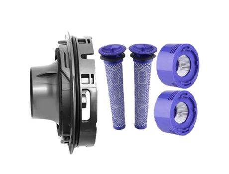 Kit de filtro de cubierta trasera de Motor para Dyson V7 V8, accesorios para aspiradoras, barredora, cubiertas traseras de Motor doméstico, piezas ...