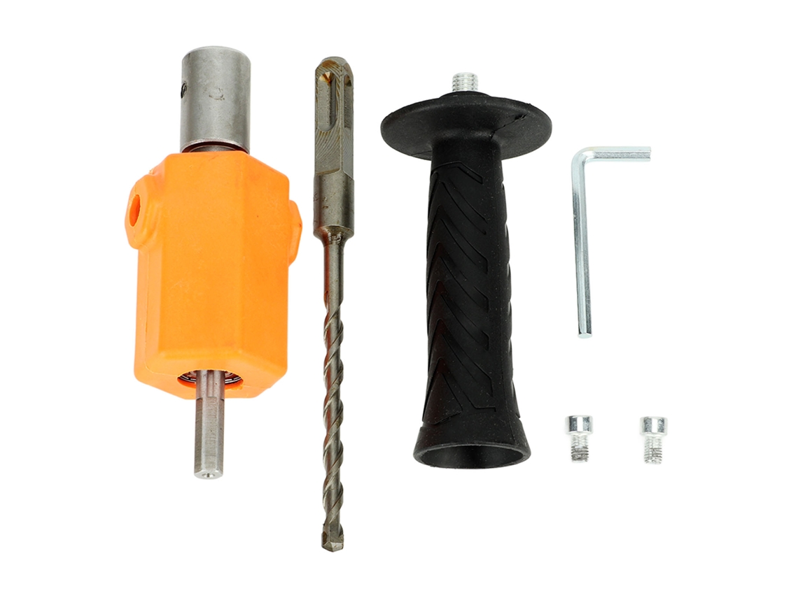 Cabezal Adaptador Para Martillo Eléctrico Con Broca Antiadherente De Acero Inoxidable Para Hormigón Y Madera.