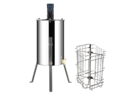 Extractor de miel centrífugo eléctrico Succebuy para apicultura, 2/4 cuadros, acero inoxidable