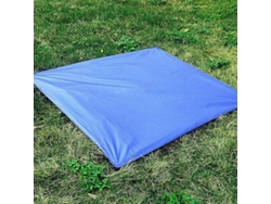 2026-15982-bolsa De Dormir Individual 4 Estaciones Impermeable Para Camping Senderismo Al Aire Libre Manta De Picnic Azul (180*165cm)
