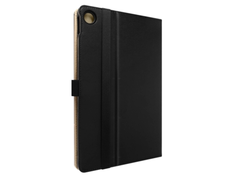 Funda para Lenovo Tab M10 Plus Gen 3 Tarjetero Soporte Efecto satinado Negro AVIZAR