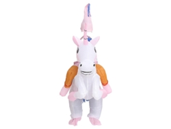 1 Disfraz De Unicornio Inflable Para Decoraciones De Halloween.