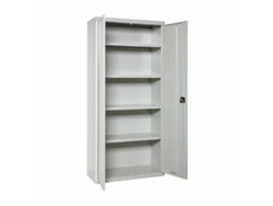 Armario metálico Simon Rack gris 80 x 40 x 180 cm