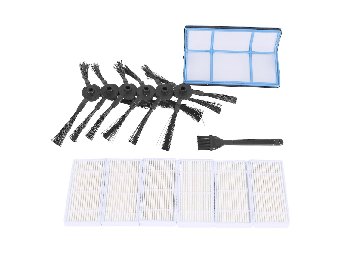 Kit de reemplazo de filtro de aspiradora compatible con aspiradoras robóticas Ilife V3, V3s, V5 y V5s