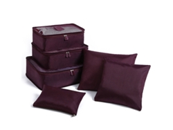 Organizadores de equipaje de viaje, cubos de embalaje multiusos, tela premium para viajes y actividades al aire libre.