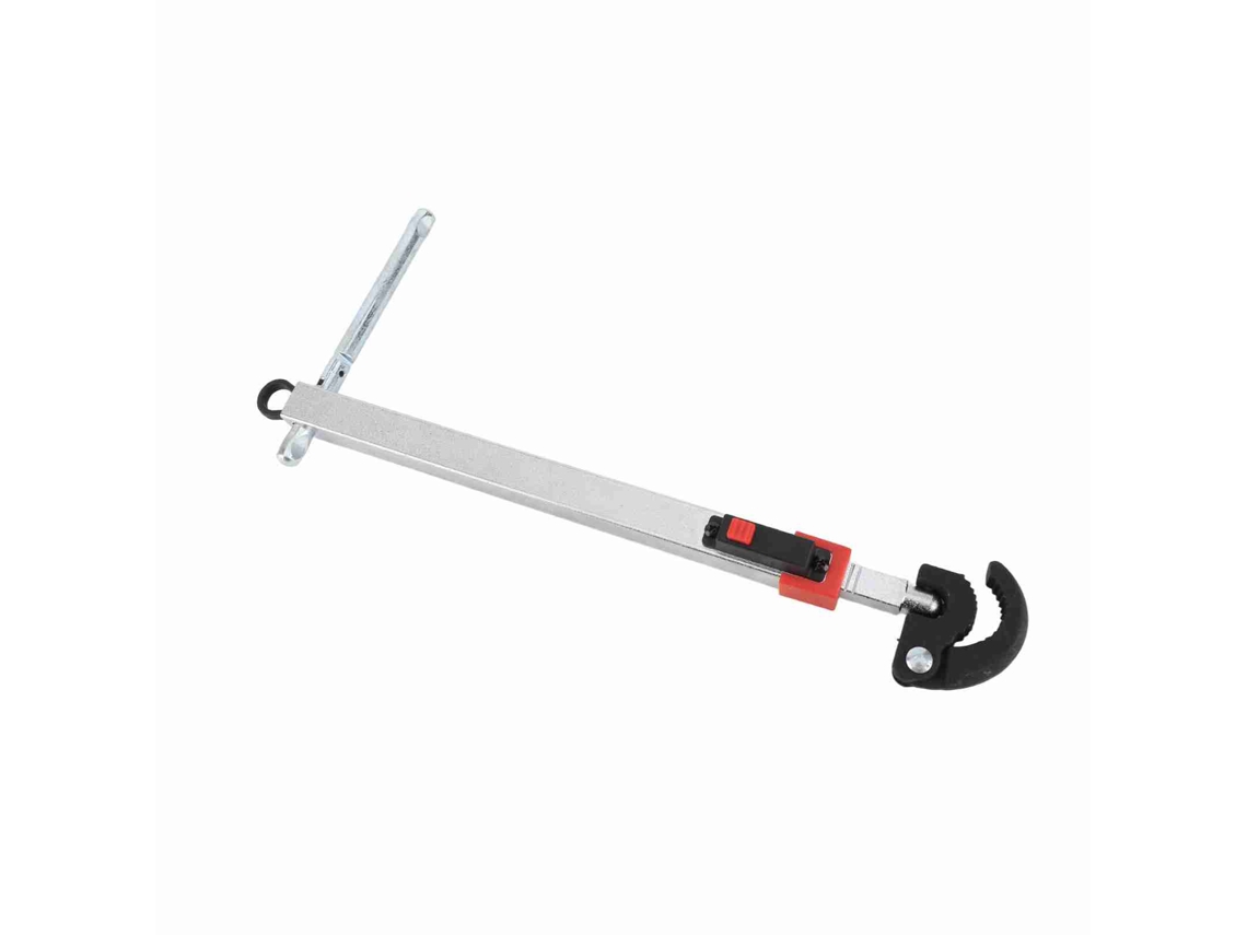 Llave Telescópica Rígida Extensible De 250 Mm Para Fregadero, Herramienta Para La Instalación De Grifos Bajo El Fregadero, Acero De Alto Carbono.