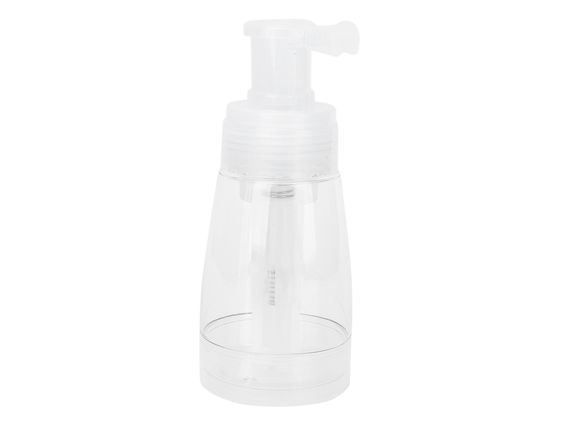Botella De Spray De Polvo Para Cabello Transparente Recargable Herramienta De Peinado 180ml