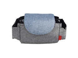 Organizador para cuna con agarradera y bolsa, accesorios esenciales para cuna.