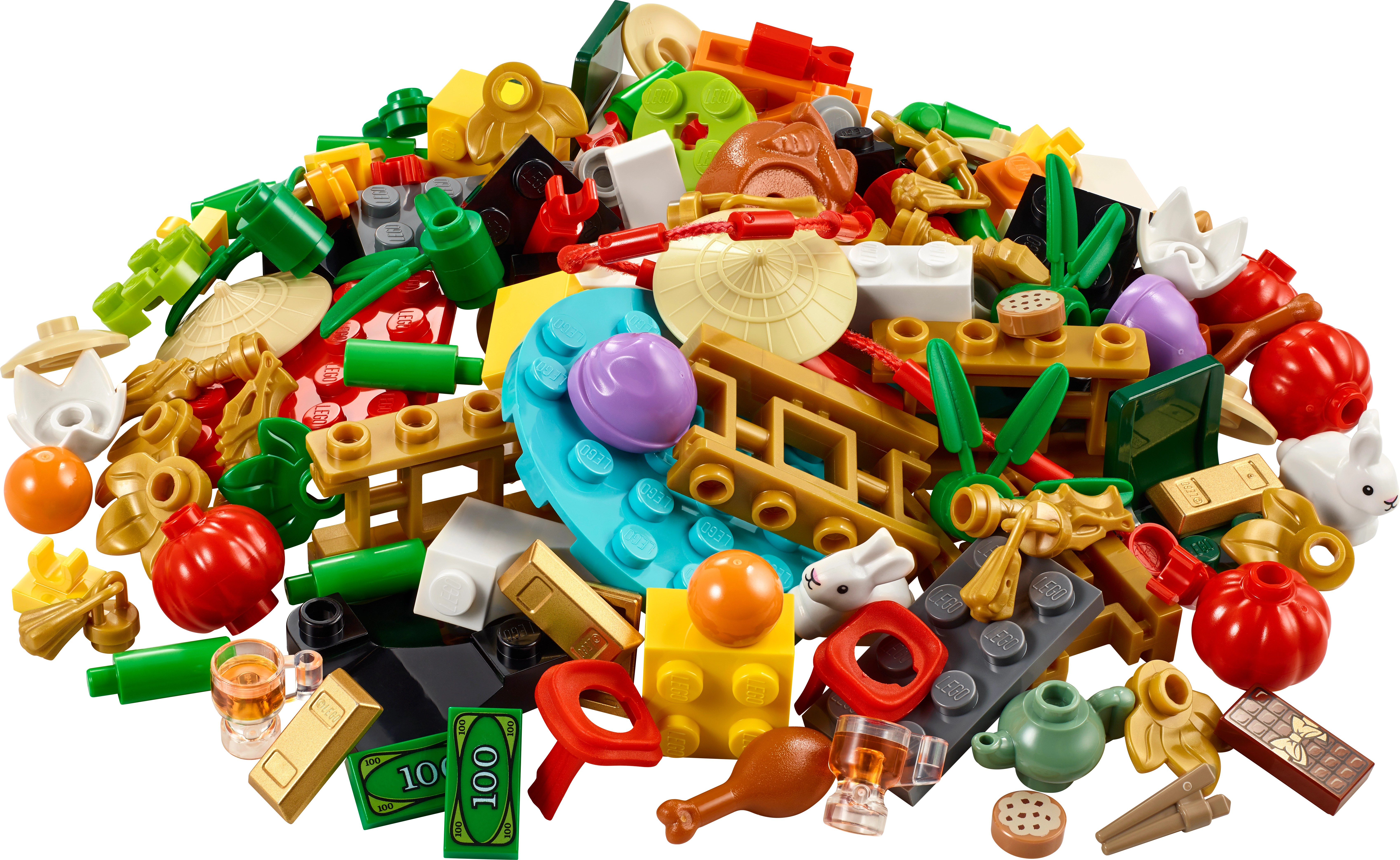 Paquete de accesorios VIP del Año Nuevo Lunar Lego 40605