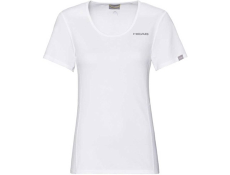Camiseta de Mujer HEAD RACKET Club Tech Tenis Blanco (L)