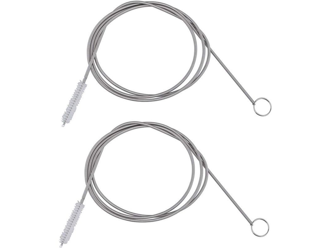 Cepillo Flexible De 1,6 M Para Limpiar Tuberías, Desatascador De Desagües, Fregaderos Y Filtros De Acuario.