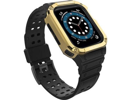 Funda Apple Watch Series 7/6/5/4/3/2/Se (45/44/42 mm) LMOBILE (Negro)