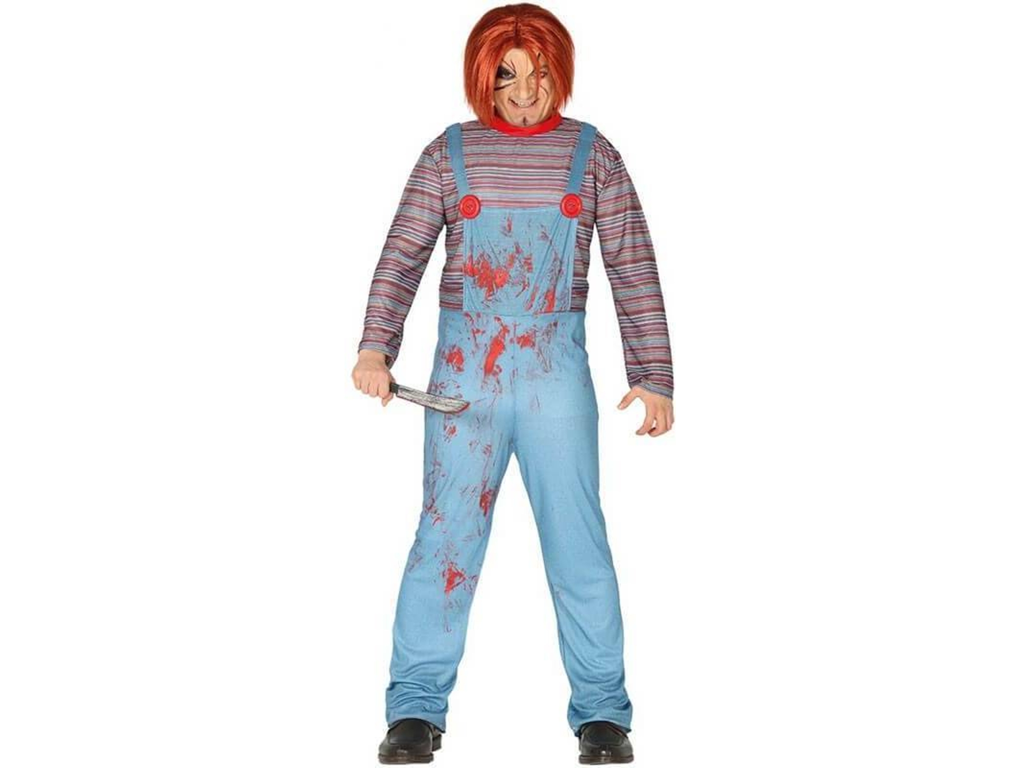 Disfraz de Hombre DISFRAZZES Muñeco Diabólico (Talla: M)