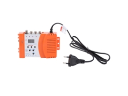 Modulador Av Para Rf Vhf Uhf Pal Ntsc Com Plug Eu 220-240v Para Receptores Satélite, Câmeras E Consoles De Videogame