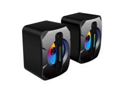 Altavoces De Usb Subwoofer Emisor De Luz Mini Del Ordenador Móvil Portátil Desktop Altavoz Estéreo Alta Fidelidad Gusshious