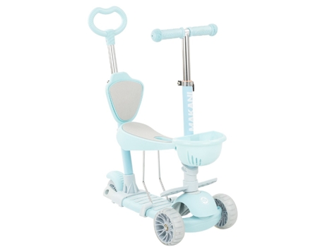 Patinete 4 en 1 Bonbon Candy Azul MAKANI