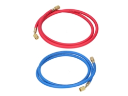 Manguera De Carga De Refrigerante R410, Cubierta De Goma, 1,5 M, 2 Piezas, Herramienta Para Aire Acondicionado De Coche