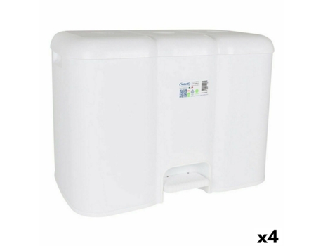 Cubo de basura TONTARELLI Patty Blanco (4 Unidades)