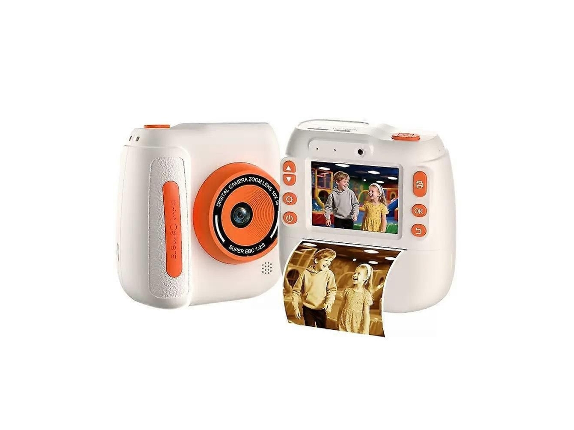 Cámara digital instantánea para niños con doble cámara frontal y trasera, mini cámara HD. TAISHENGDA