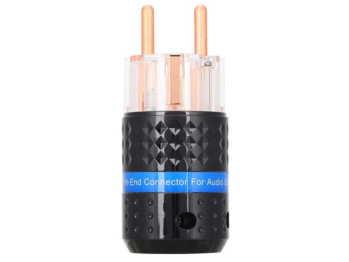 Conector De Alimentación De Audio Mono E103/f103 De Cobre Puro, Transparente, Para Equipos Audiovisuales Profesionales.
