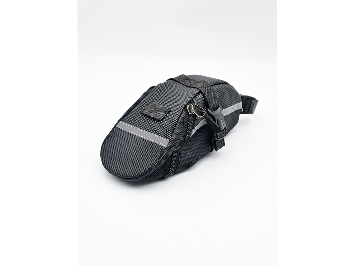 Tommy01 Bolsa de sillín pequeña, impermeable y reflectante para herramientas y accesorios de bicicleta