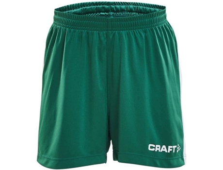 Pantalones para Hombre CRAFT Progress Verde para Fútbol (122 - 128 cm)