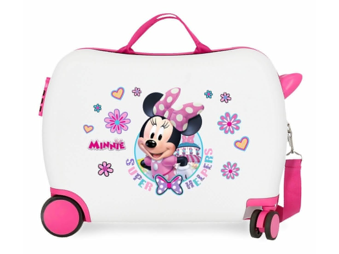 Maleta Andador para Niños DISNEY Super Helpers (34 L - Blanco)