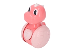 Juguete Mecedora De Dinosaurio Bebé Rosa Para El Desarrollo Sensorial Y Educativo.