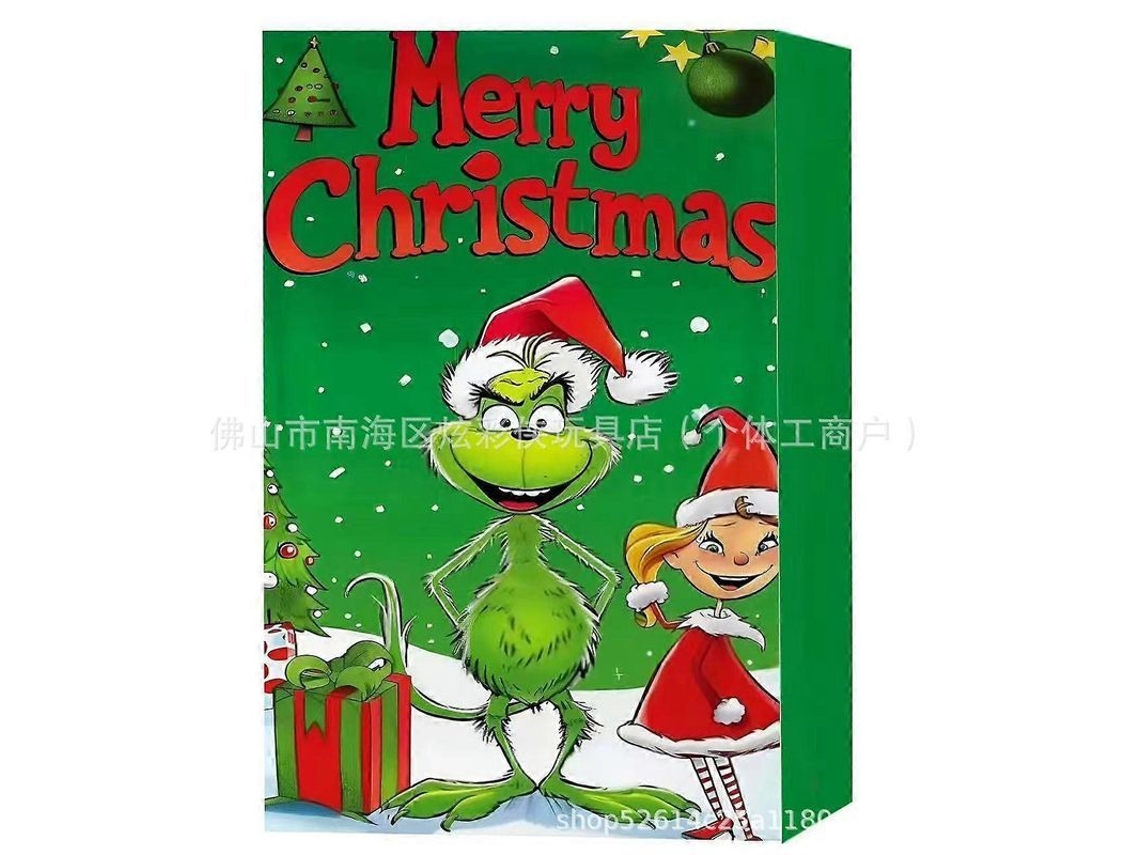 Caja Ciega De Adviento Navideño 2025 24pcs Regalo Sorpresa Grinch Sanrio Stitch Caja Ciega Navideña Grinch F