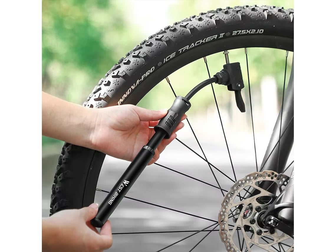 West Biking Bomba Ar Portátil Bicicleta 100 Psi Mangueira Mtb Estrada Válvula Universal Schrader Presta À Prova D'água
