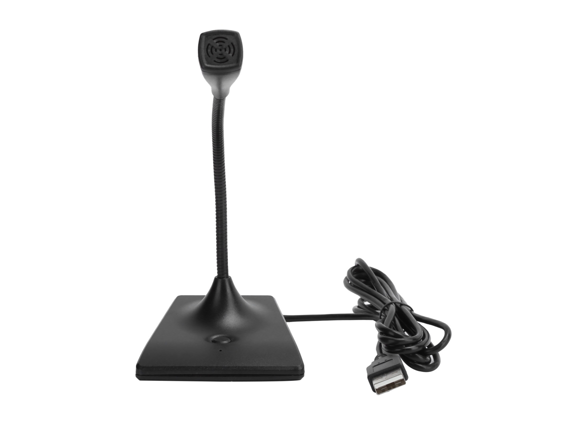 Micrófono De Escritorio Usb Con Cancelación De Ruido Y Cable Flexible Para Pc, Portátil Y Reuniones En Línea.