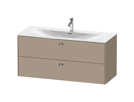Mueble DURAVIT Brioso bajo lavabo montado en la pared 122,0 x 47,9 cm 2 cajones incl. recorte de sifón y delantal para lavabo Viu 234412