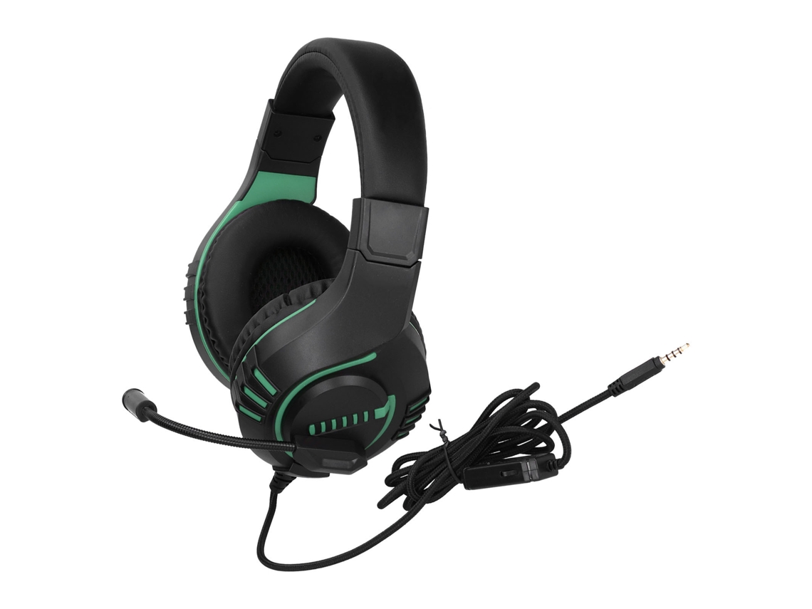 Auriculares Para Juegos Con Cable M205 Con Micrófono Y Cancelación De Ruido De 3,5 Mm Para Ps4 Y Pc - Verde