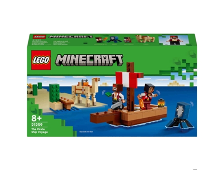 LEGO Minecraft Viaje en Barco Pirata 21259