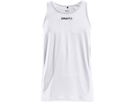 Camiseta de Hombre para Fútbol CRAFT Rush Blanco (L)