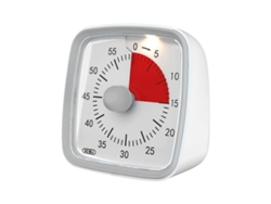Rebe-temporizador Visual De 60 Minutos, Temporizador Para Clase, Hogar Y Oficina, Gestión Del Tiempo Para Niños Y Adultos Gris