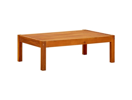 Mesa de jardín VIDAXL Marrón Madera de acacia (85x57x29 cm )