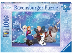 Puzzle RAVENSBURGUER XXL Frozen (100 Piezas)
