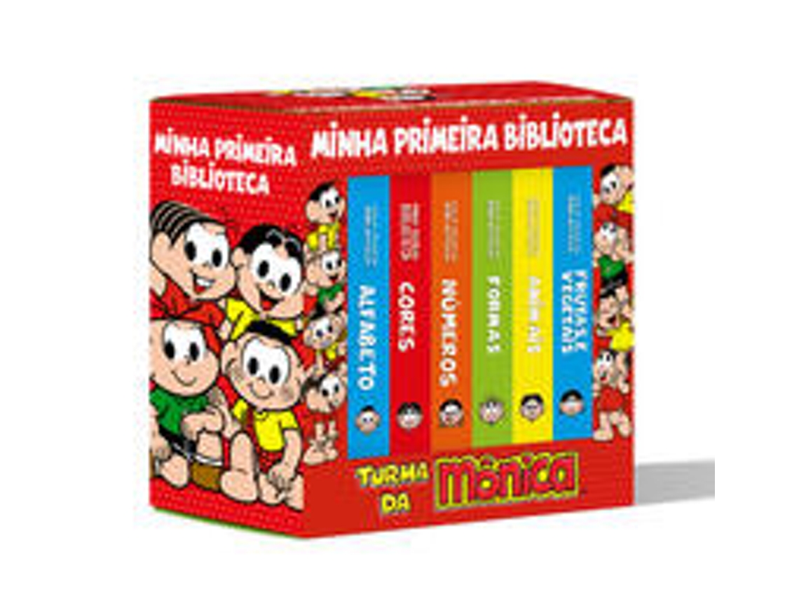 Libro Box Turma Da Mônica Coleção Minha Primeira Biblioteca de On Line Editora (Portugués)