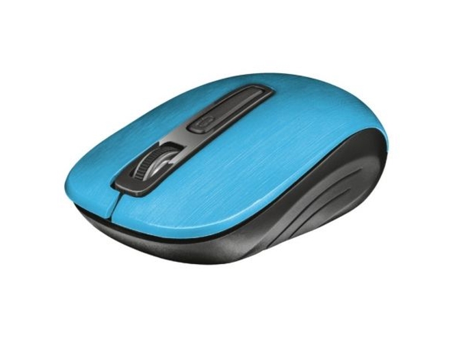Ratón TRUST Aera (Inalámbrico - Óptico - 1600 dpi - Negro)
