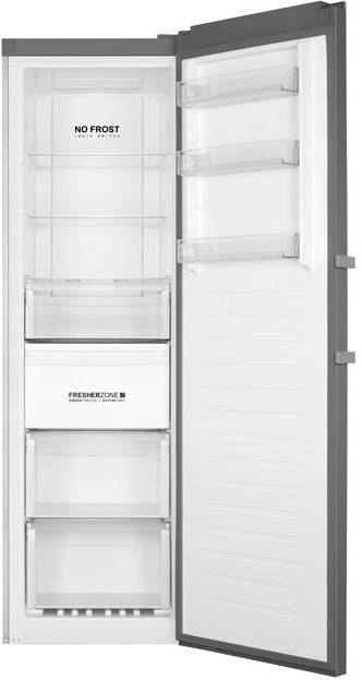 Congelador Vertical HAIER H3F-320FSAAU1 (No Frost - 190.5 cm - 330 L - Inox)