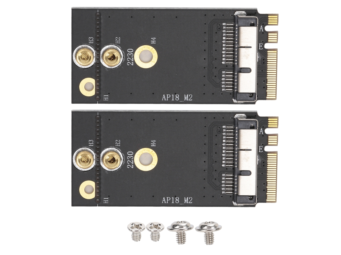 2 Piezas Adaptador De Tarjeta De Red Inalámbrica De Interfaz Os X A Ngff Bcm94360cs2 Bcm943602cs