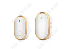 Timbre Inalámbrico Inteligente Td Gold Resistente Al Agua, Alcance De 300 M, Ip47 Brilvibera_gsg