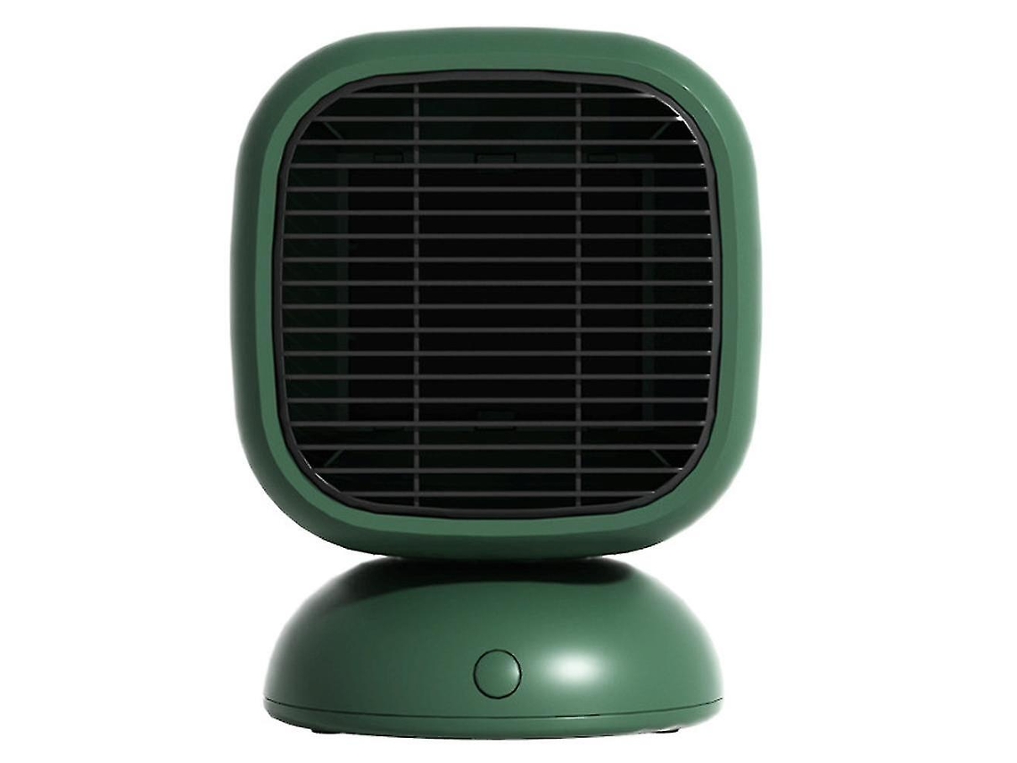 Omni-calentador Eléctrico De Mesa Cerámico Con Ventilador De Alto Rendimiento Y Protección Contra Sobrecalentamiento 400w Verde Hojas De Pino