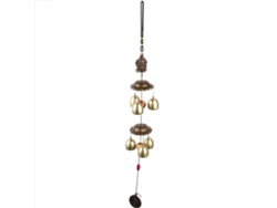 Sino de vento de metal em formato de animal para decoração de casa, exterior e jardim (03)