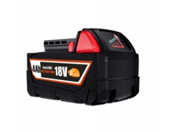 Batería de repuesto de 18 V y 4 Ah (indicador LED) | Iones de litio X-Volt | Comparable con las herramientas Milwaukee
