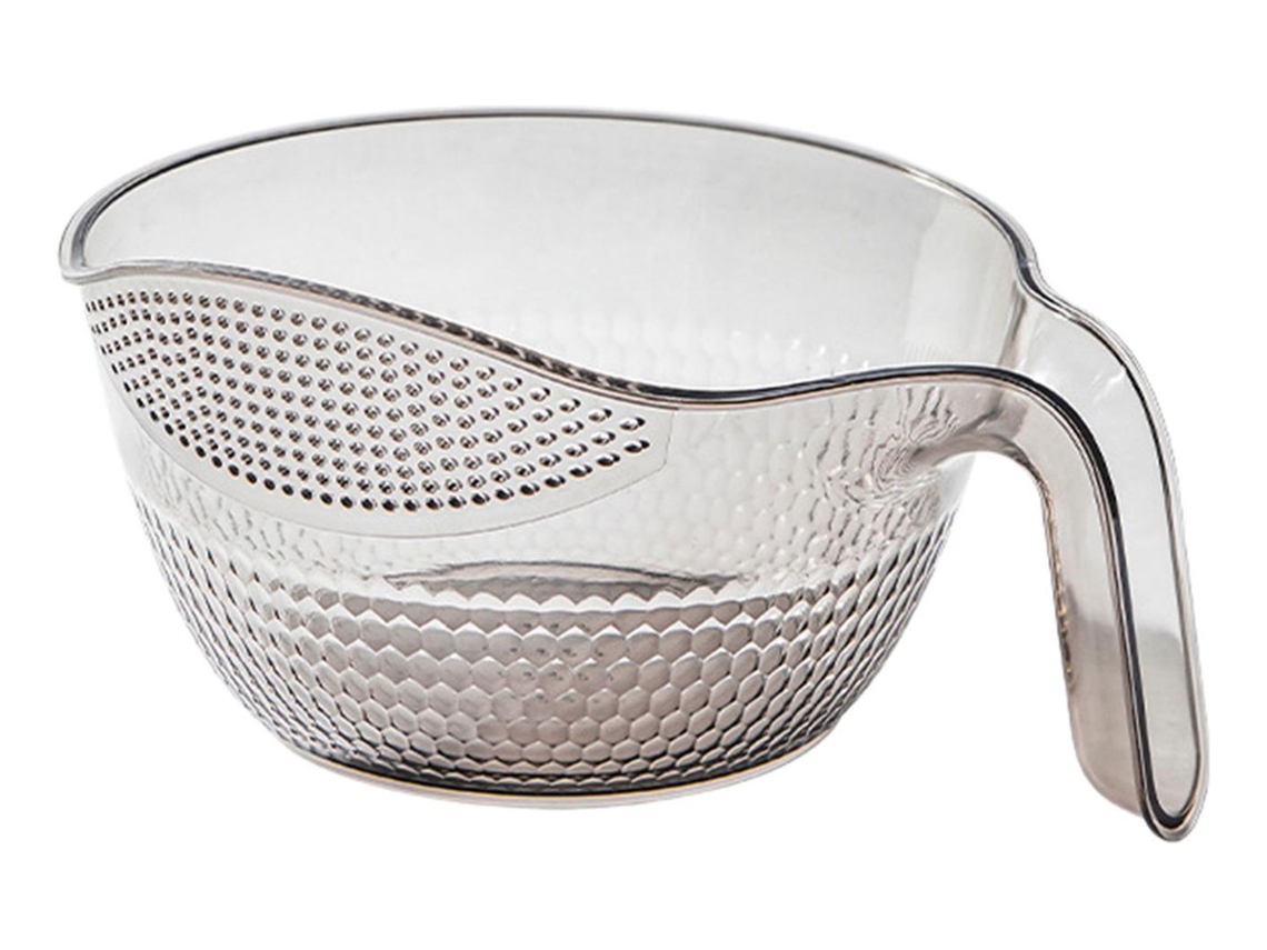Colador para lavar arroz, cesta para lavar arroz con asa, Slowmoose