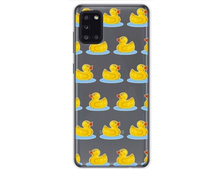 Carcasa Samsung Galaxy A31 TUMUNDOSMARTPHONE Dibujos Transparente Multicolor