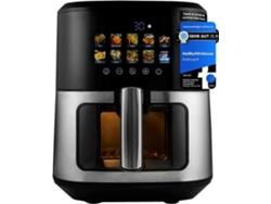 Freidora de aire caliente, capacidad de 6,5 l, con ventana con aislamiento térmico, freidora de aire caliente sin aceite ni grasa, 1700 W Proficook
